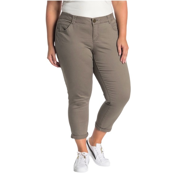 NWT WIT & WISDOM Ab-Solution Twill Skinny Pants - Picture 4 of 4